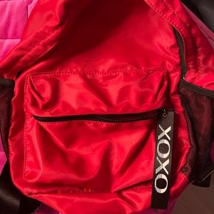 XOXO Red backpack